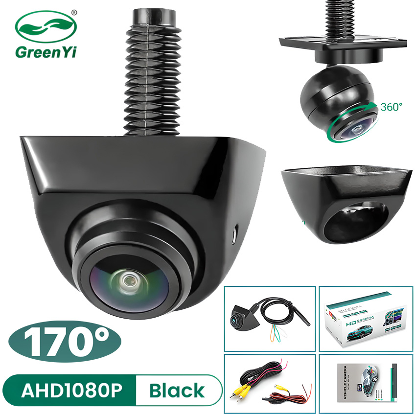 Camera tiến, lùi và cạp lề ô tô GreenYi AHD899 1920x1080P hồng ngoại xoay 360 độ - Hàng nhập khẩu