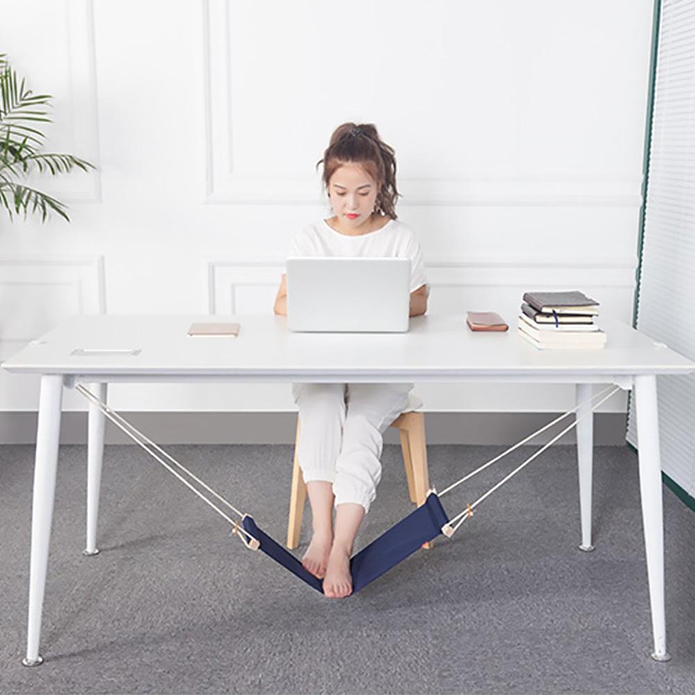 Di Động Ghế Nghiên Cứu Làm Việc Xoay Bàn Văn Phòng Treo Chân Võng Bàn Đạp Nhà Mềm Mini Ngoài Trời Chân