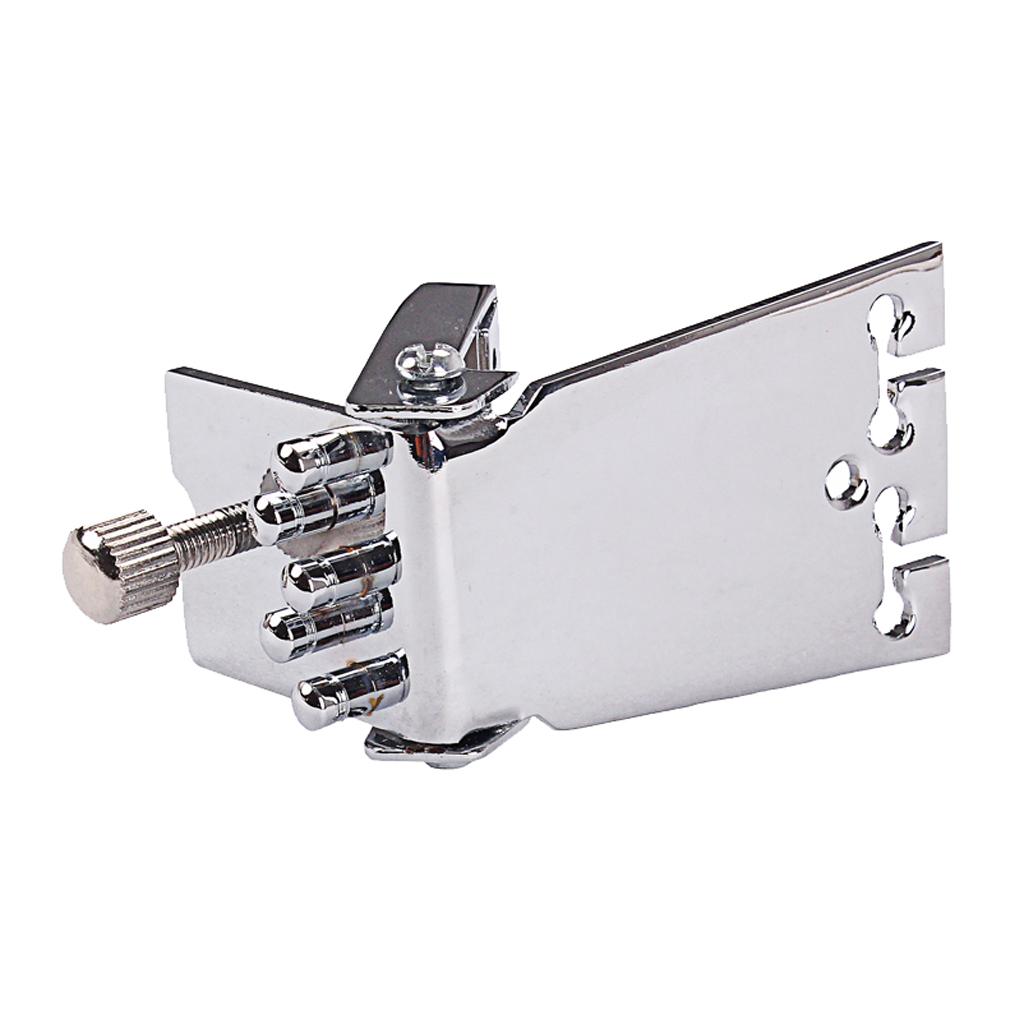 Sunnimix Đàn Guitar Viền Bóng Đuôi Cho 5 Dây Đàn Banjo Bạc Phối Phụ Kiện