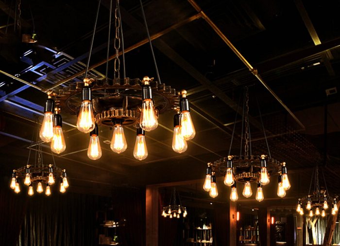 Bộ 5 bóng đèn Led ST64 6W đui E27.