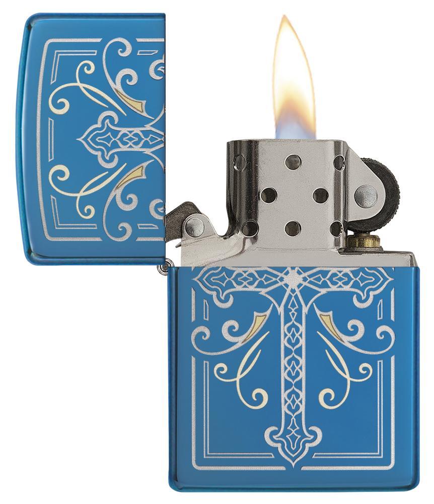 Bật Lửa Zippo Elegant Cross Design 29608