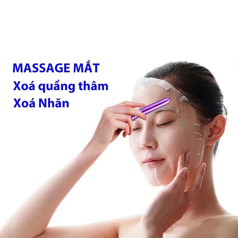 Máy Massage Mắt Chiếc Bút Thư Giãn Chống Thâm Quầng Mắt Mini Cầm Tay - Có Hàng Sẵn
