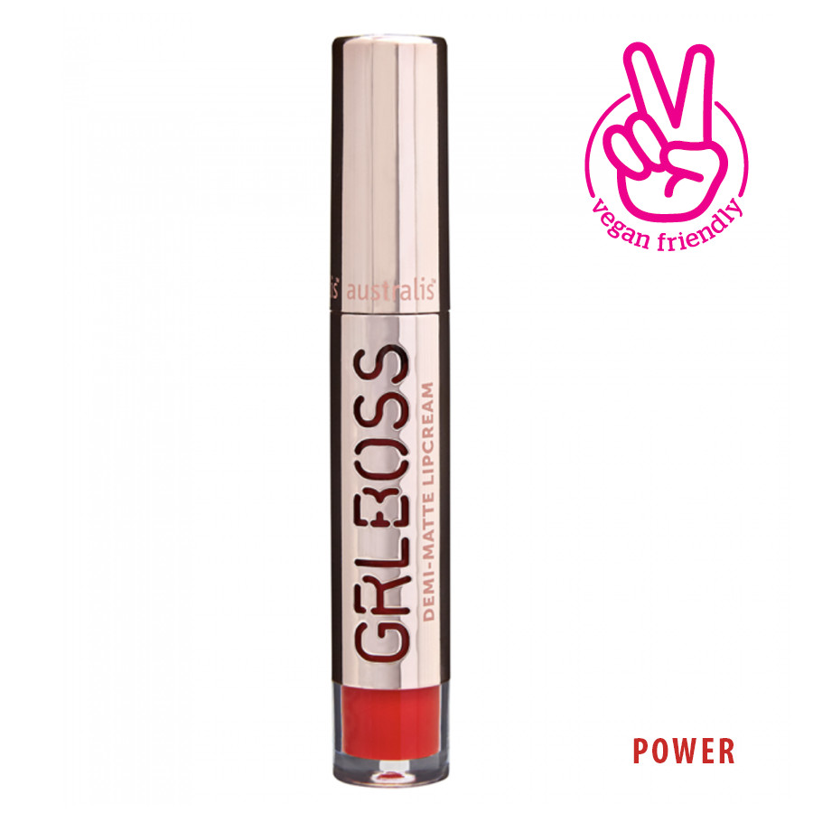 Son Kem Lì Mịn Môi GRLBOSS Demi Matte Lip Cream Australis Úc