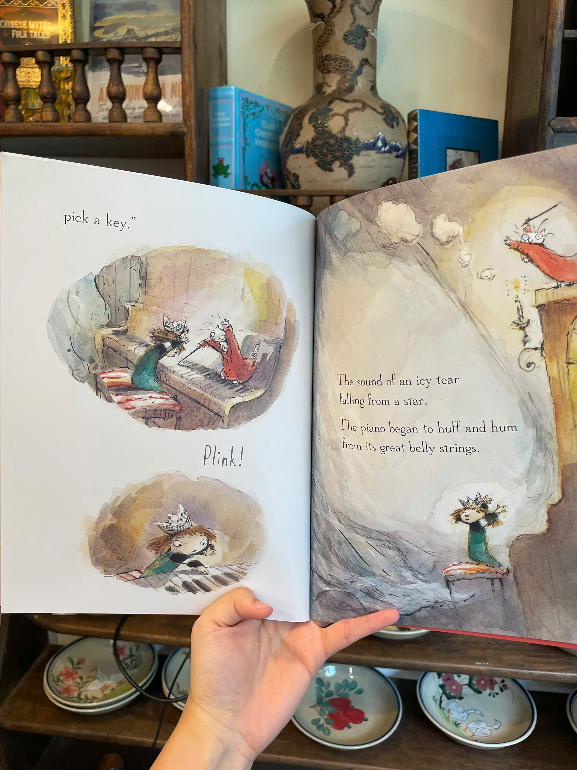 Sách - Piano Fingers by Caroline Magerl - Children Picture book in English - Ngoại Văn
