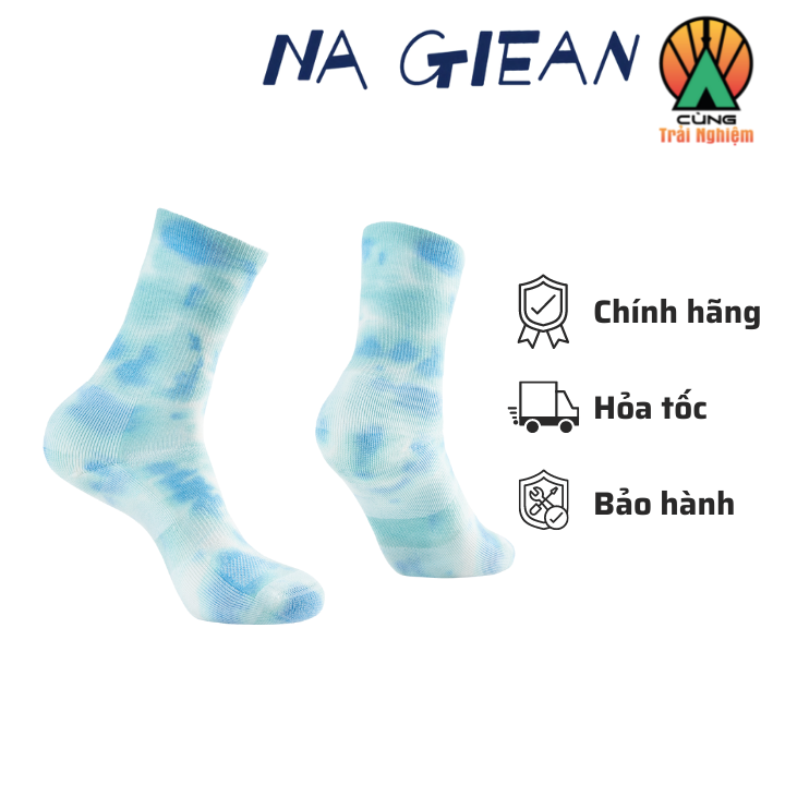 Tất Lông Cừu Merino Cao Cổ Cao Cấp Chuyên Dụng Thể Thao, Dã Ngoại, Leo Núi,Trekking Na Giean NGCM1002