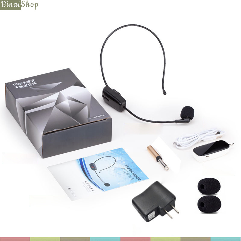 XXD-18 - Micro Trợ Giảng Không Dây UHF Cho Loa Trợ Giảng, Amply, Thiết Bị Thu Phát