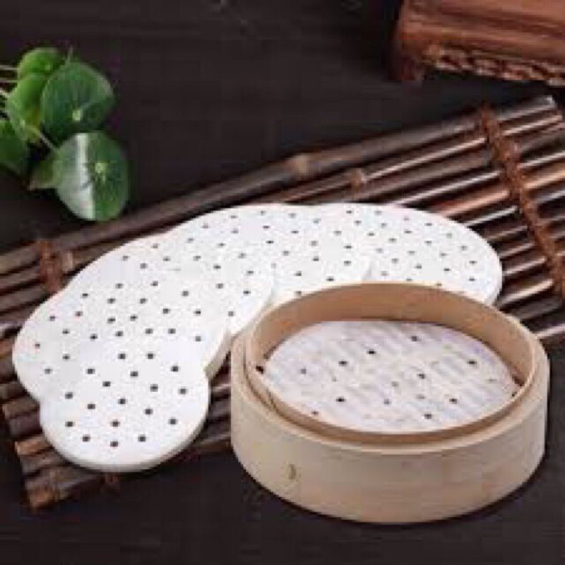 Giấy Nến Lót Nồi Chiên Không Dầu, Xửng Hấp Sạch Sẽ, Tiện Lợi Nhiều Size