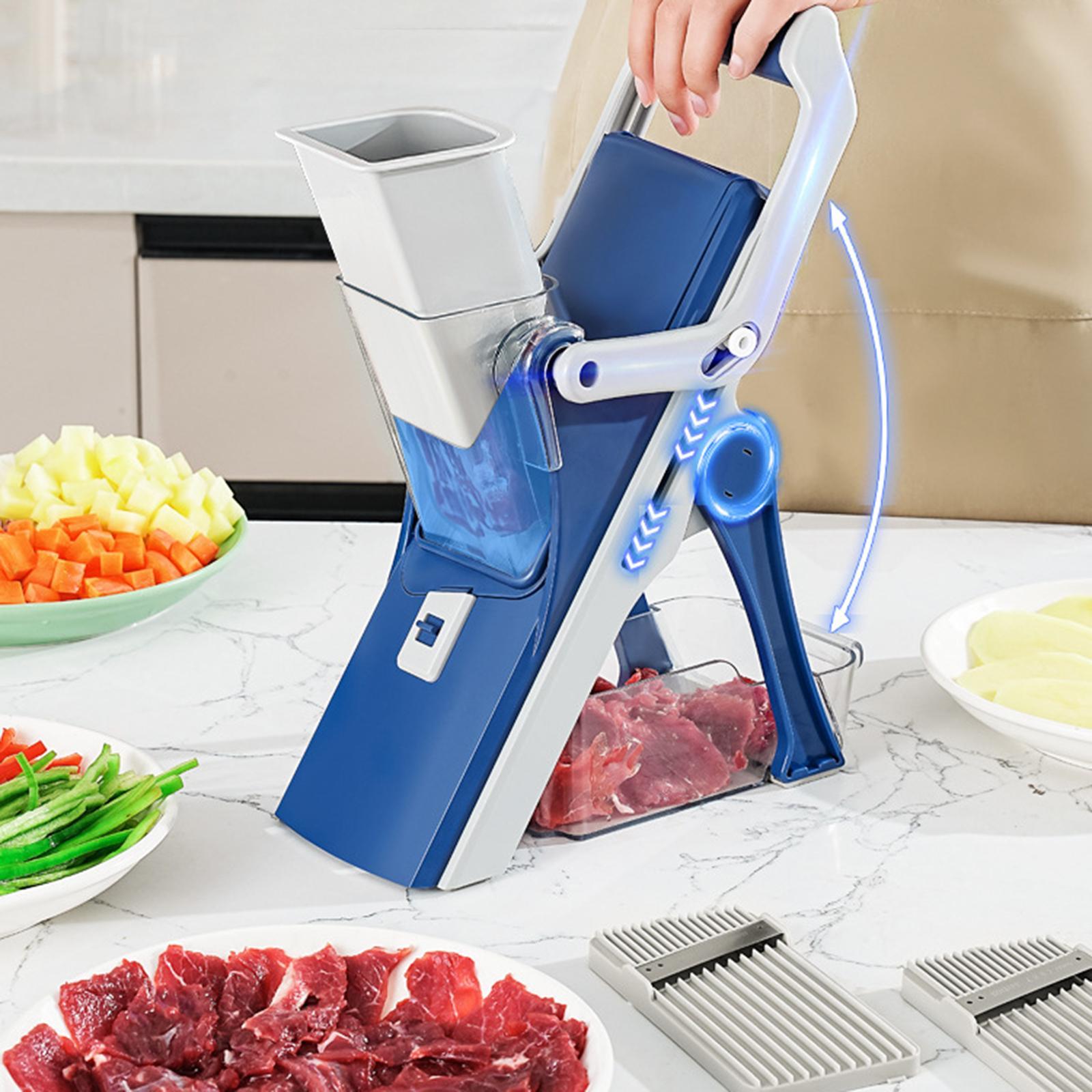 Adjustable Chopper Vegetable Cutter Fruit Cutter for Potato Cheese Carrot