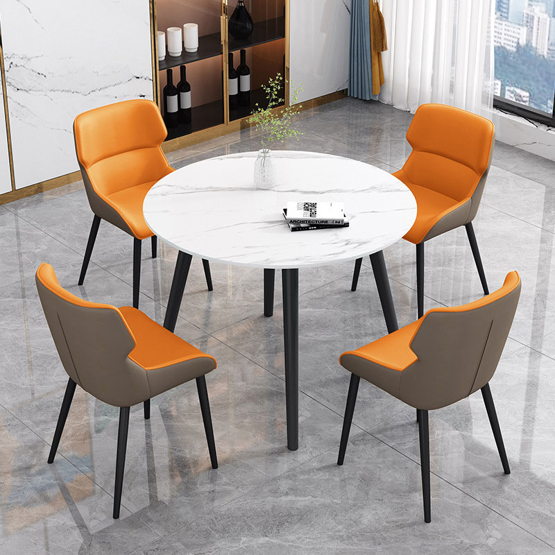 Bàn ăn mặt đá tròn 1m TN1236-10E Nội thất Capta