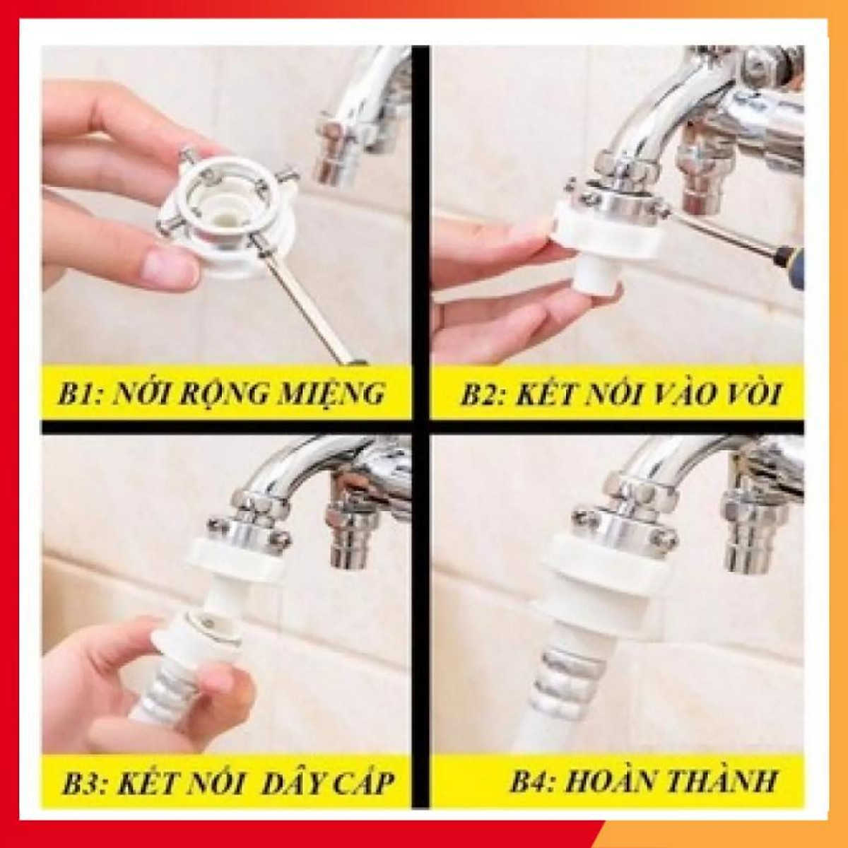 ĐẦU DÂY CẤP NƯỚC DÀNH CHO MÁY GIẶT CÁC LOẠI