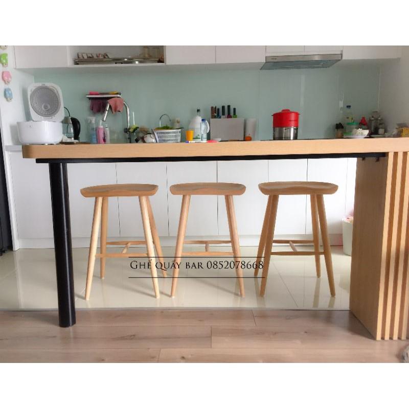 GHẾ BAR GỖ- GHẾ BÀN ĐẢO