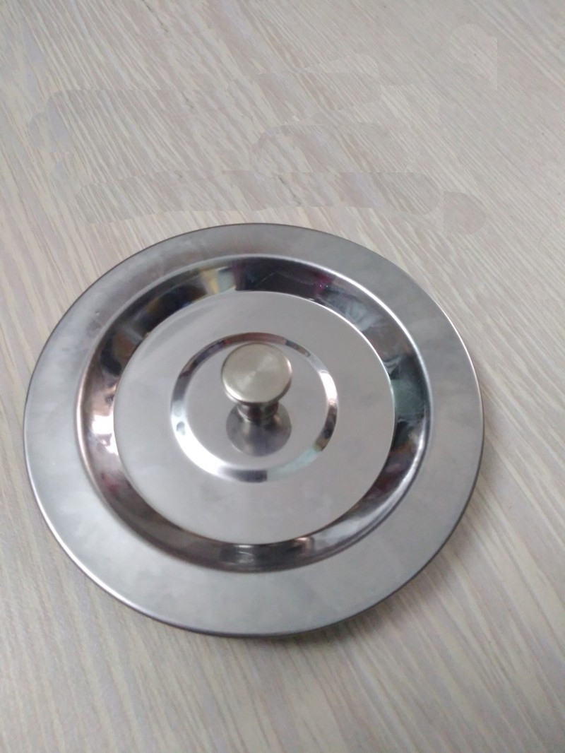 Combo 2 Nắp đậy bồn rửa chén cao cấp-Nắp Đậy Bồn Rửa Chén INOX không gỉ có viền cao su giúp chặn nước hiệu quả- NCR*2