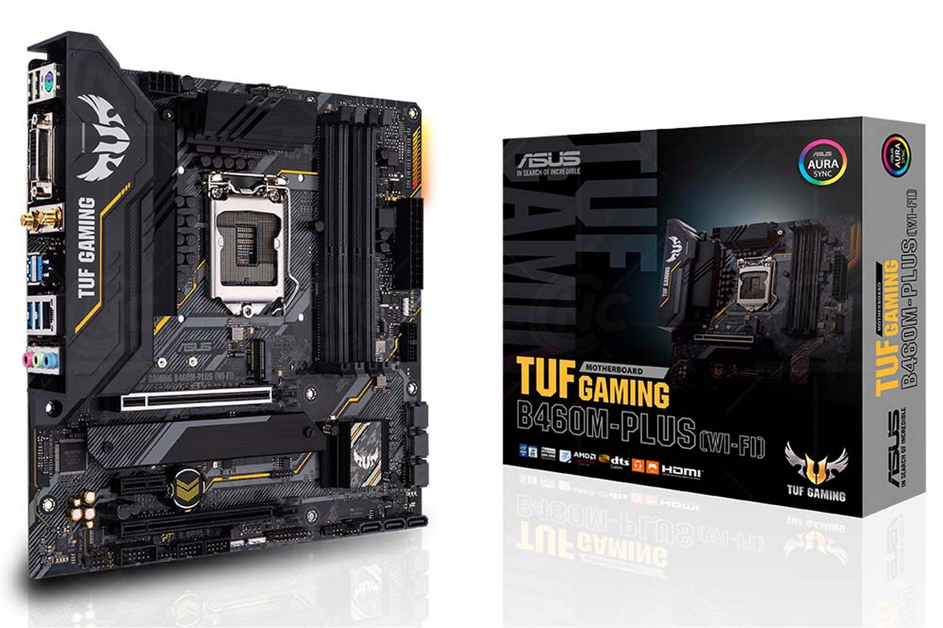 Bo Mạch Chủ Mainboard ASUS TUF GAMING B460M-PLUS WIFI  - Hàng Chính Hãng