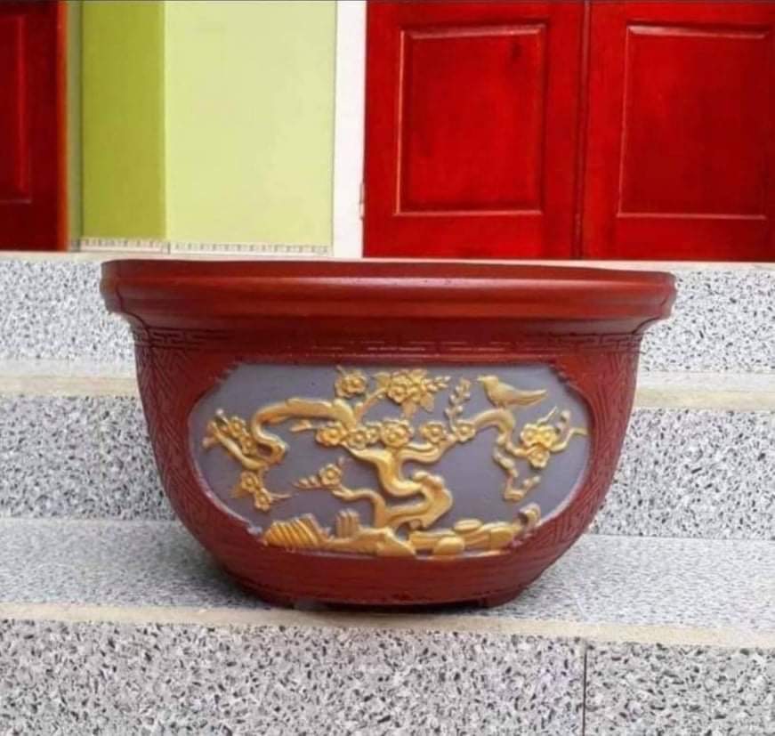 Khuôn chậu cảnh tròn 32 ABS
