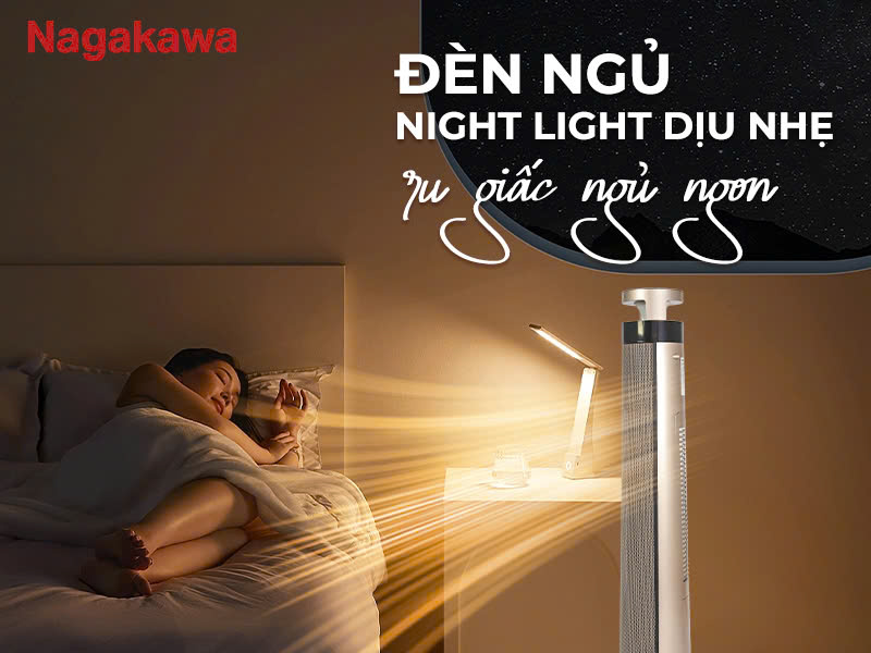 Máy sưởi gốm Nagakawa NEH8389, công suất 2000w, tiết kiệm điện, đảo chiều 70 độ, không gây khô da, không đốt oxy - Hàng chính hãng