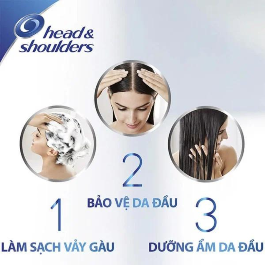 Dầu Gội Head & Shoulders Làm Sạch Gàu Siêu Mềm Óng Mượt