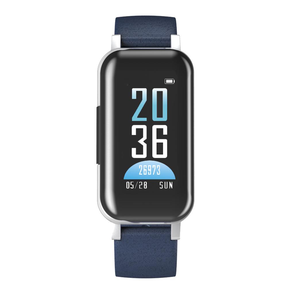 2 in 1 Wireless Binaural Bluetooth Headphone Smart Fitness Bracelet Monitor