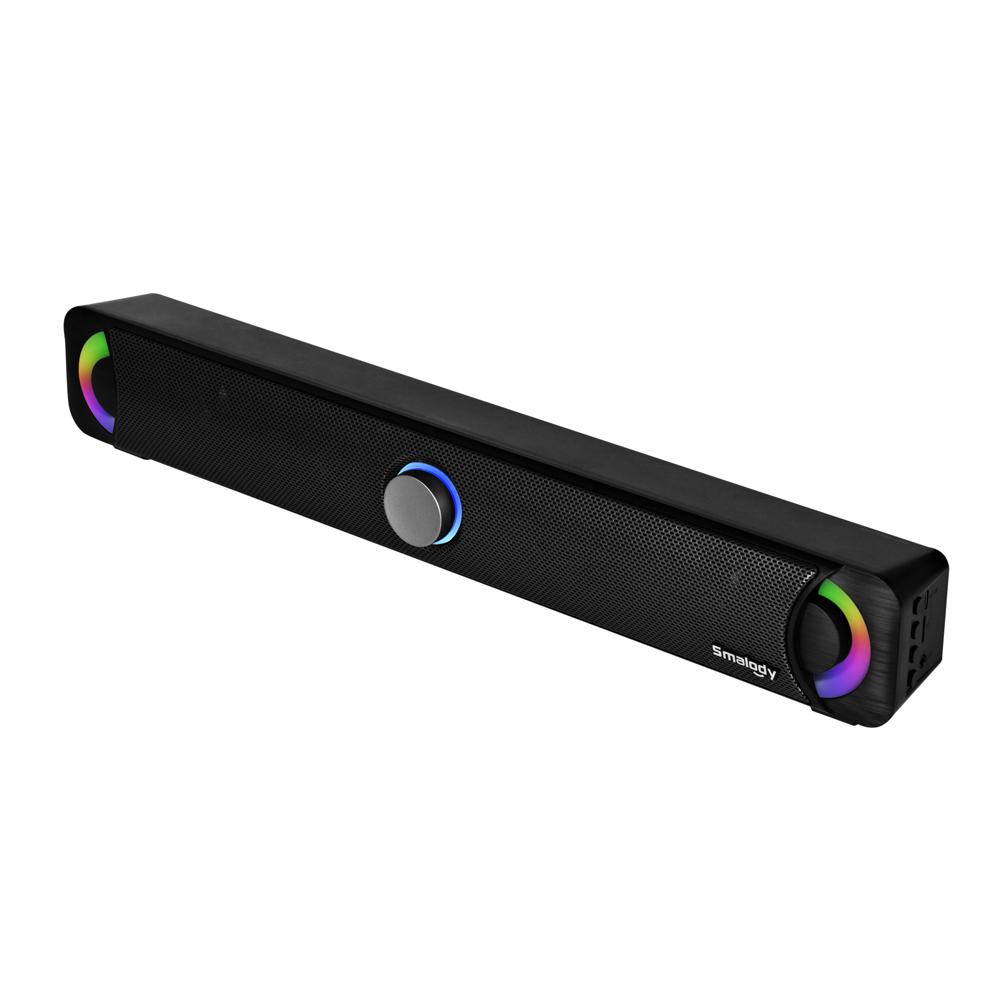 Loa thanh LED Soundbar Rạp hát tại nhà siêu trầm  10W Hỗ trợ LINE IN TF Smalody Bluetooth 4.2