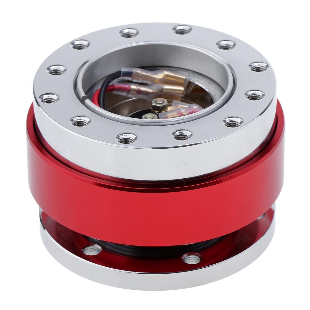 Racing Steering Wheel Quick Release Hub Adapter Snap Off  Kit