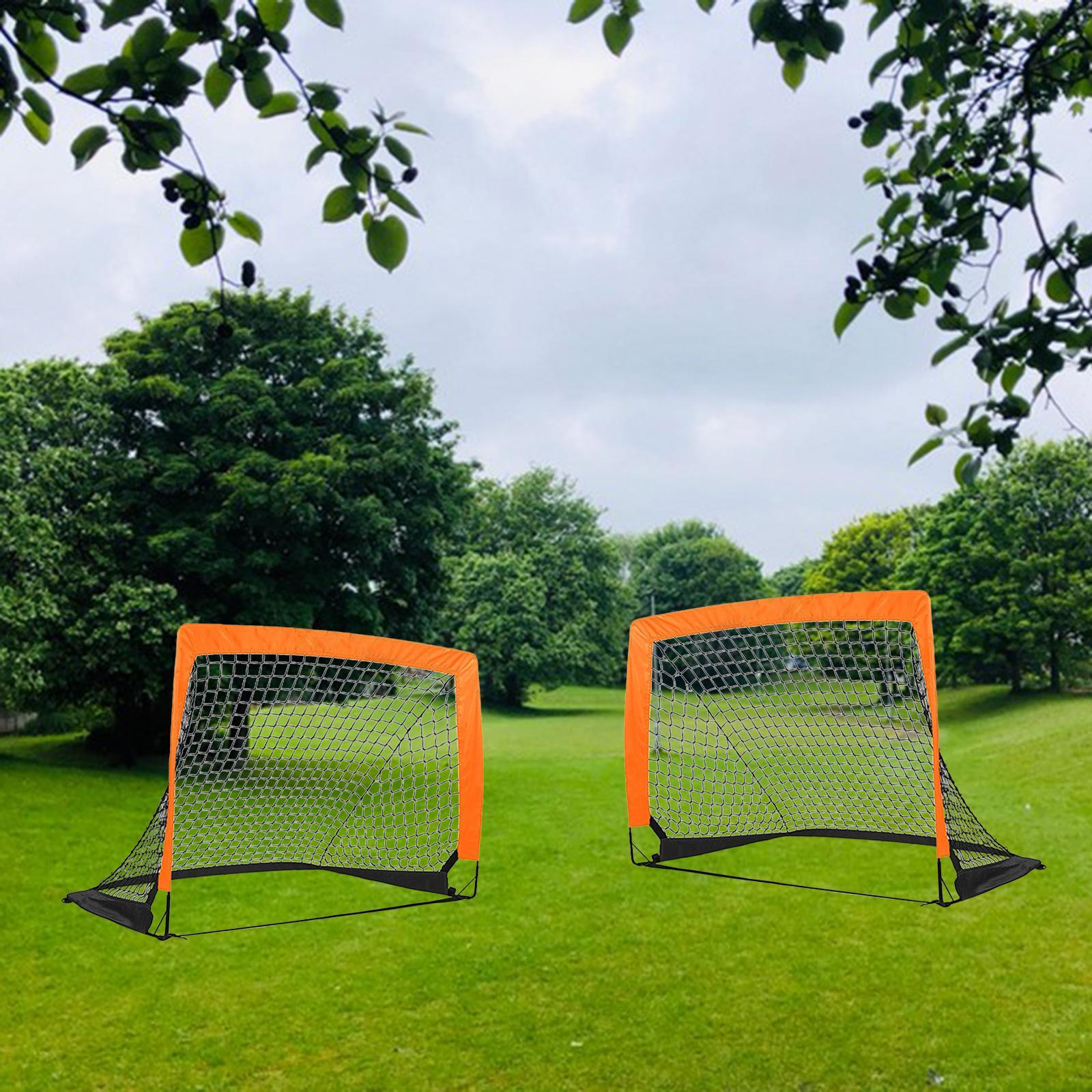 Portable Soccer Goal of 2 Football Goal for Playground Garden Backyard