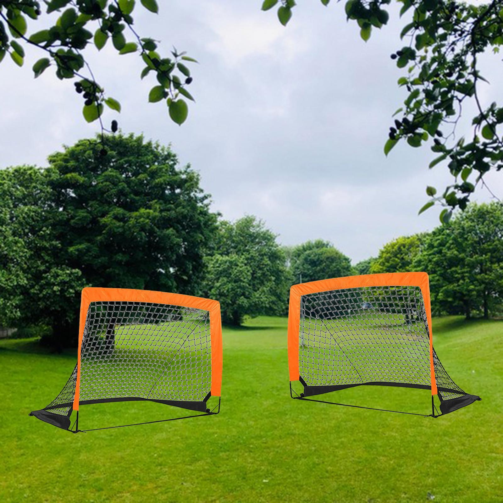 Portable Soccer Goal Children's Football Gate kids toddlers Foldable Football net for  for Yard Backyard Outdoor Playground Game