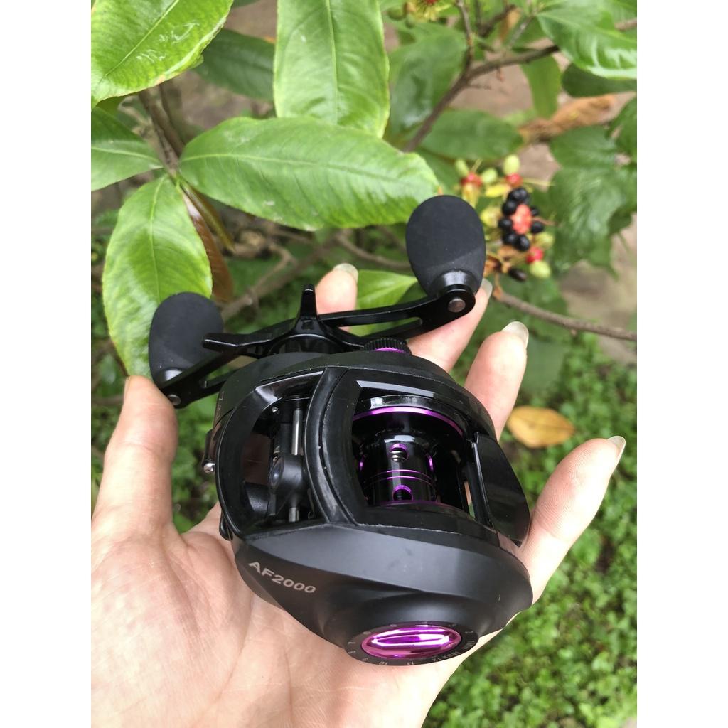 Máy Câu Ngang Lure AF 2000 Máy Câu Lure Full Kim Loại Máy Câu Cá Tay Trái Và Tay Phải AnhNamFishing