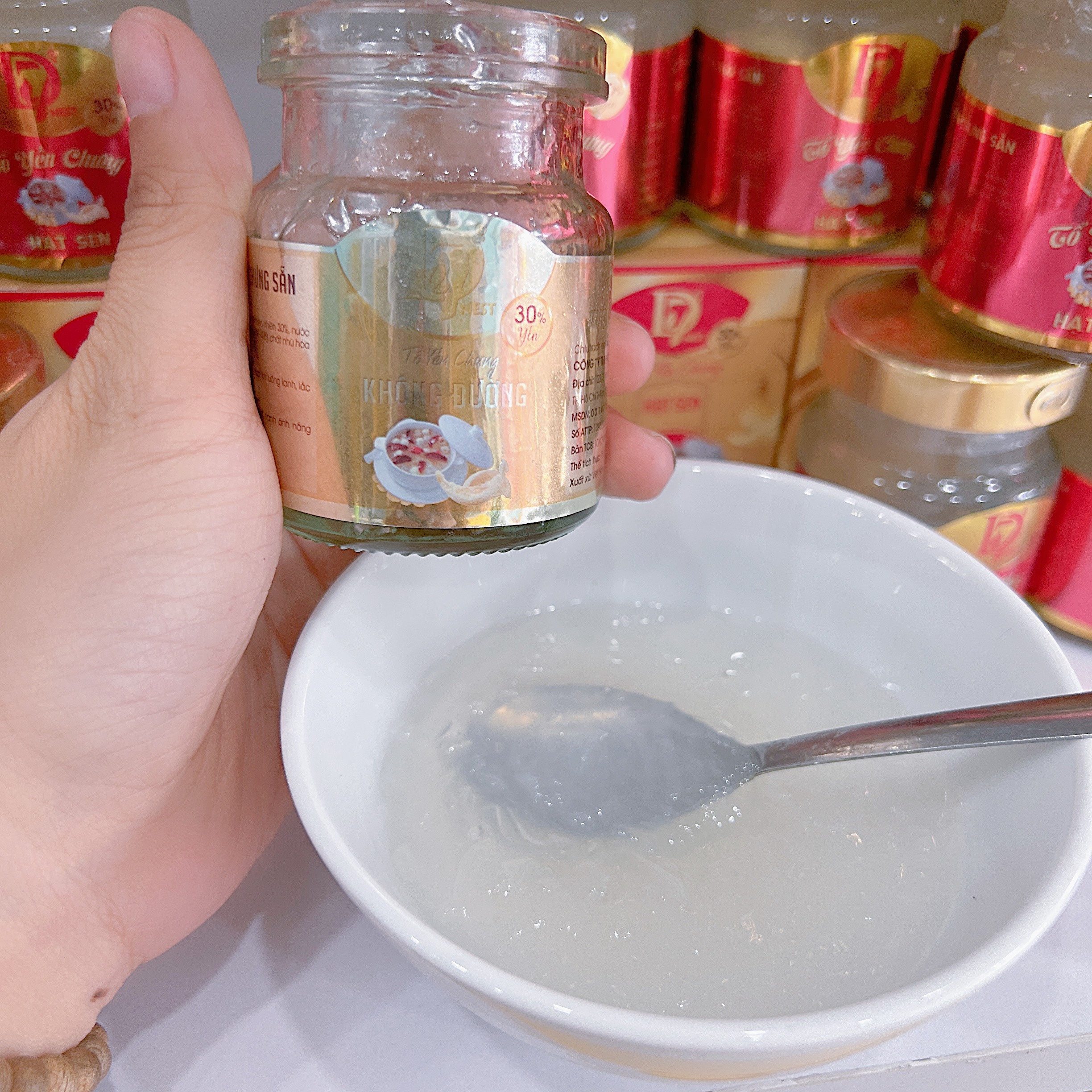 Combo 3 hủ yến chưng ĐƯỜNG KIÊNG bổ dưỡng - D7