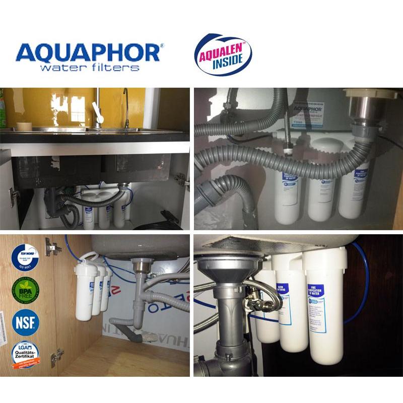 Máy lọc nước Nano Aquaphor Trio Softening - Hàng chính hãng