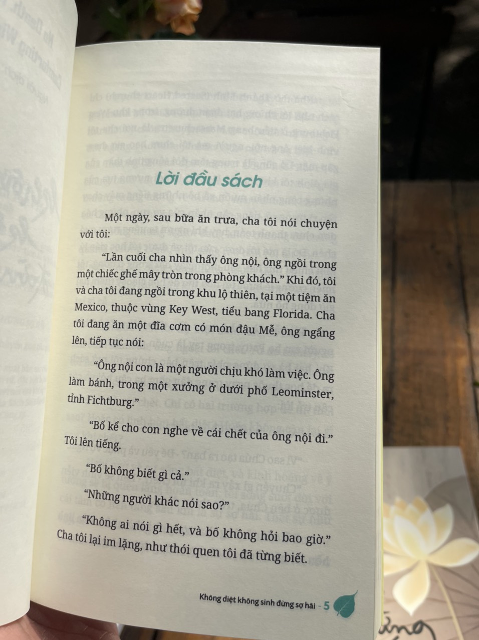 (Tái bản lần thứ 7) KHÔNG SINH KHÔNG DIỆT ĐỪNG SỢ HÃI – Thích Nhất Hạnh – Chân Huyền dịch -Saigon Books -NXB Thế Giới