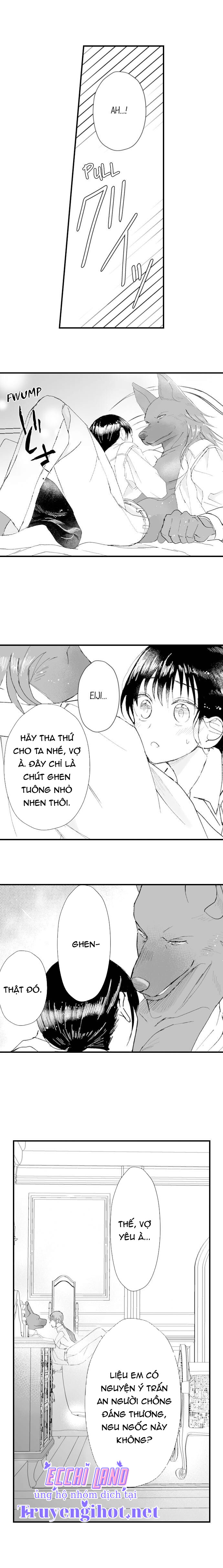 tân nương của quái thú ~ hỡi nửa kia định mệnh,hãy mang trong mình đứa con của ta chapter 8.2 4