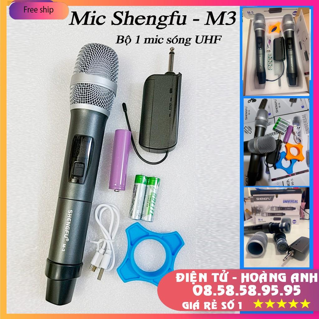 MICRO KHÔNG DÂY ĐA NĂNG SHENGFU - M3 ( 1 TAY MICRO) mẫu mói nhất 2020