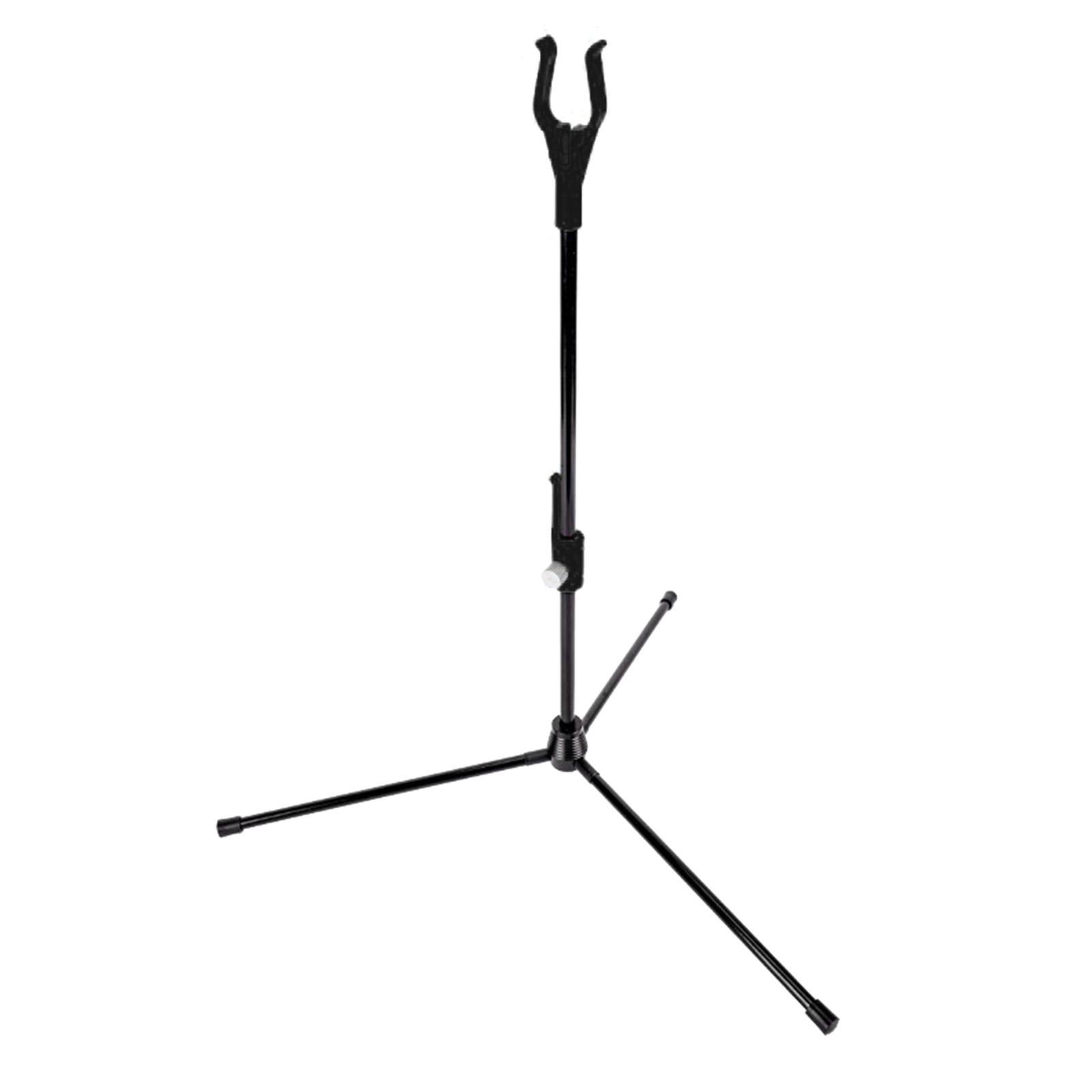 Recurve  Holder Bow Tripod 18.9" Height Folding 3 Legs Detachable Supply Bow Rack for Takedown Bow Compound Recurve Bow