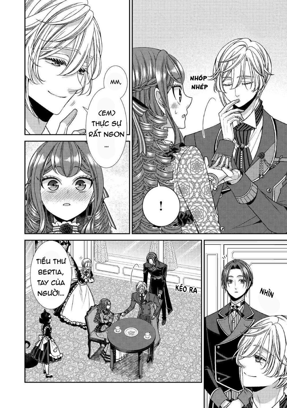 nhật ký theo dõi vị hôn thê tự nhận mình là nữ phụ phản diện 1 chapter 17 4