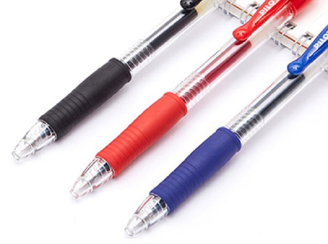 Bút Gel nhiều mực nhất PILOT G2 Premium Refillable &amp; Retractable Rolling Ball Gel Pens, 1 cây màu xanh hoặc màu đen