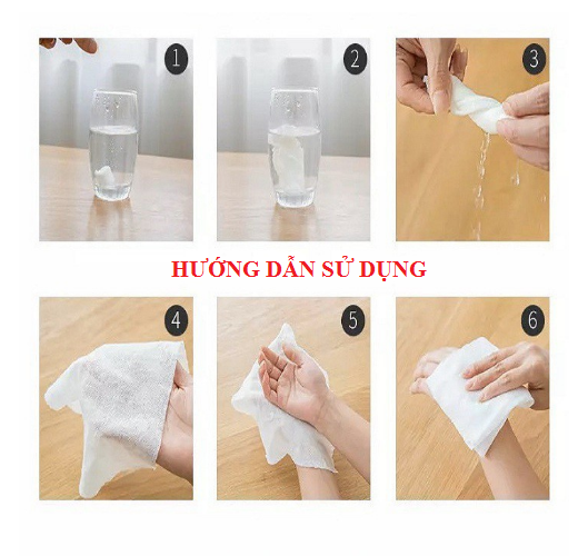 Combo 100 viên khăn giấy nén hình viên kẹo bỏ túi khi đi du lịch,khăn lau mặt dạng nén dùng một lần siêu tiện lợi