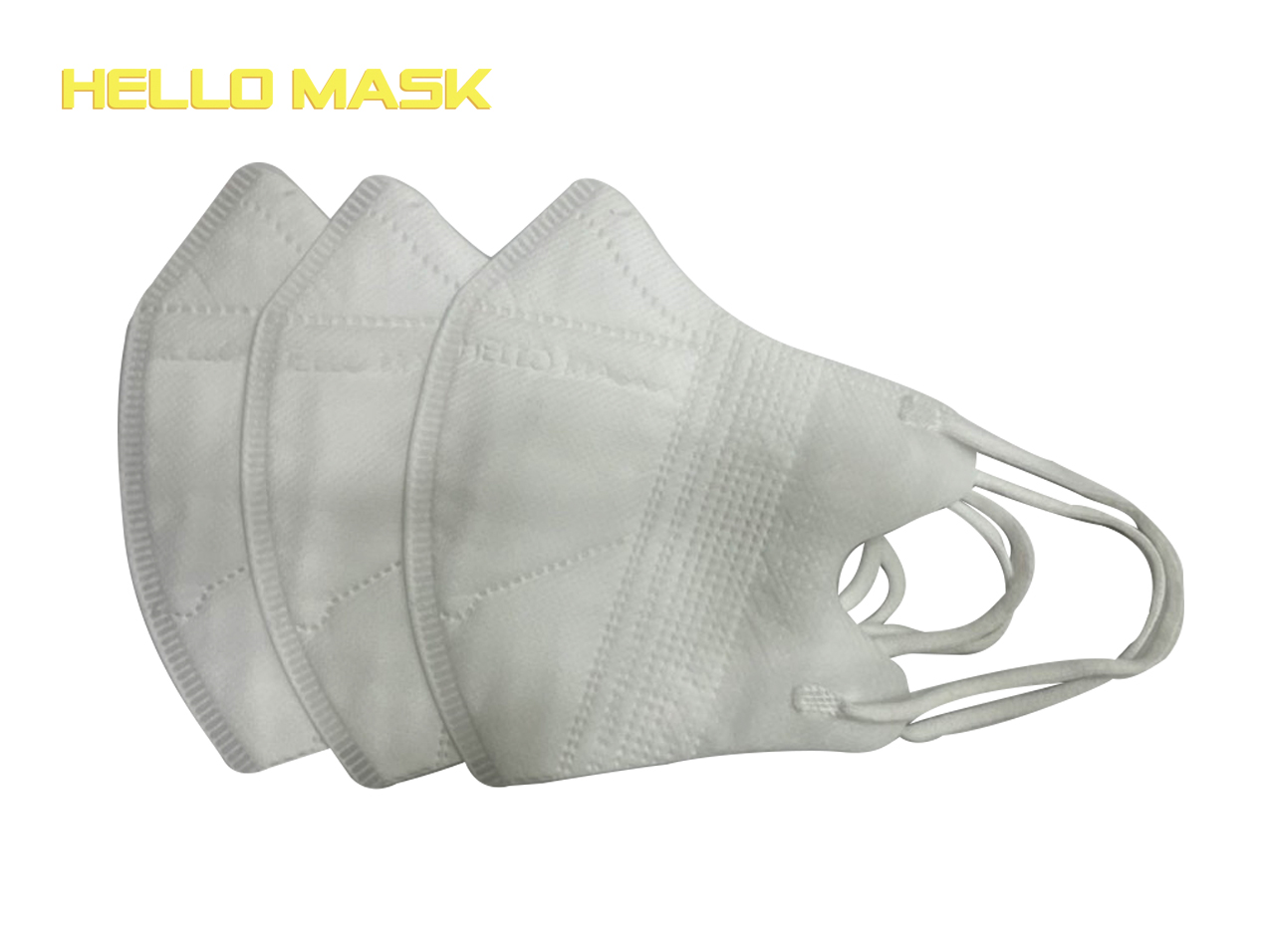 Khẩu trang Hello Mask 5D kháng khuẩn (hộp 10 cái)