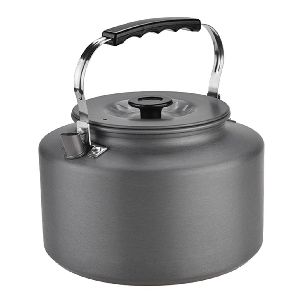 Outdoor 2L Water Kettle Camping Picnic BBQ Teapot Coffee Hhanging Pot