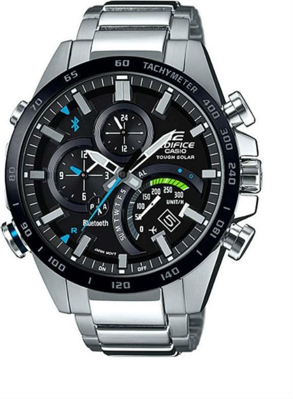 Đồng Hồ Nam Dây Thép Không Gỉ Casio EDIFICE EQB-501XDB-1A