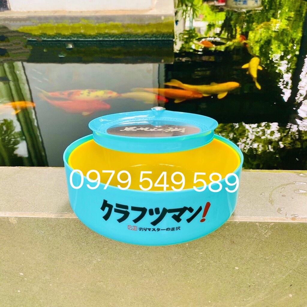 Bát trộn mồi câu đài, khay đựng mồi
