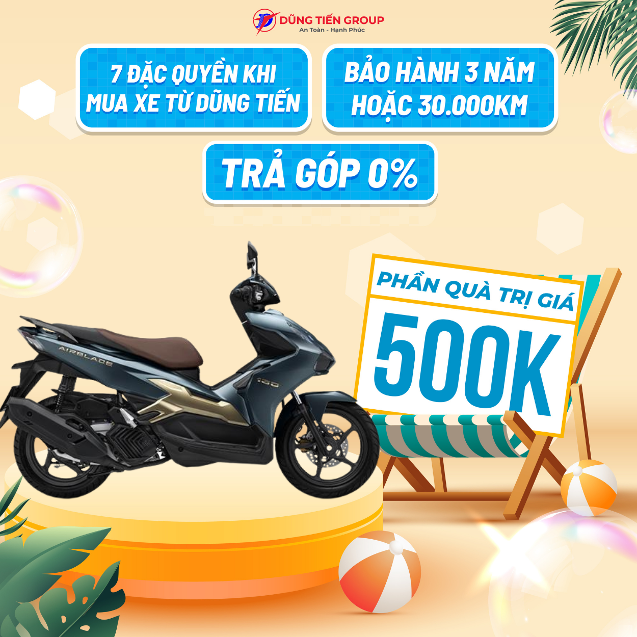 Xe Máy Honda Air Blade 160 2025 - Phiên Bản Đặc Biệt