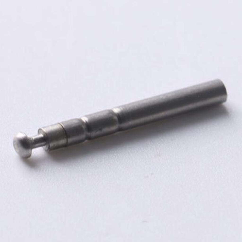 2x5 Pieces Stainless Steel Swivel Rod Tip Swivel Inner Diameter 0.7mm