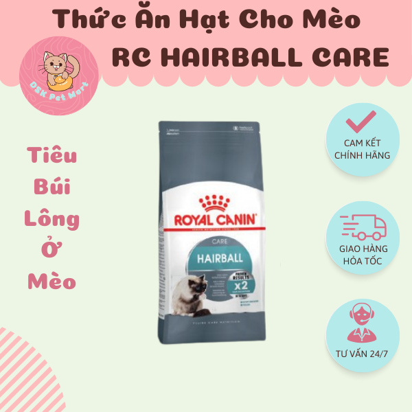 Royal Canin Hairball Care - Thức Ăn Hạt Tiêu Búi Lông Cho mèo