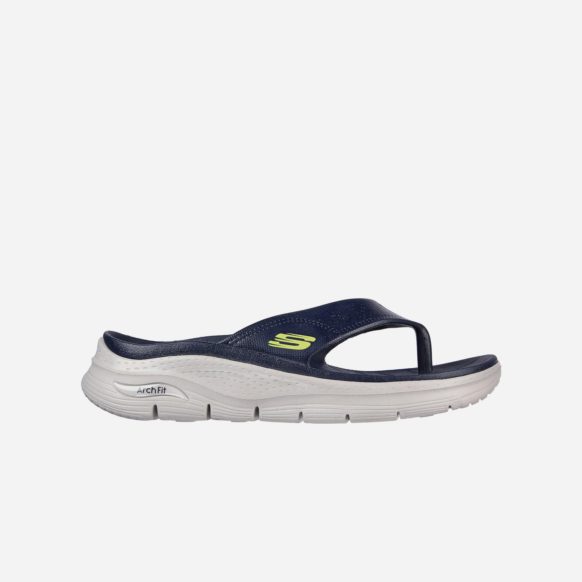 Dép xỏ ngón nam Skechers Arch Fit Foamies - 243158-NVY