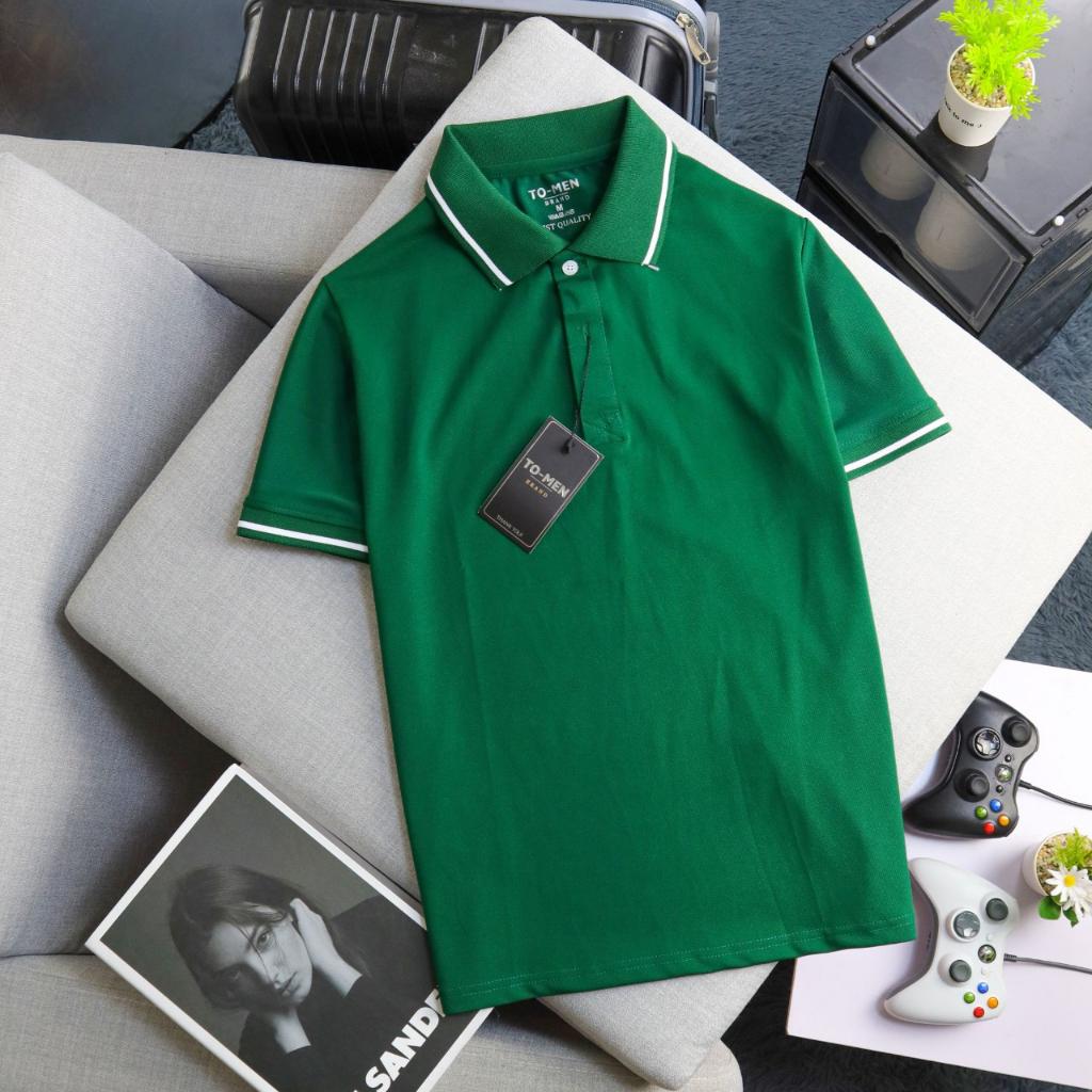 Áo thun Polo nam ngắn tay cổ bẻ viền tay và cổ, áo polo nam nữ co giãn đẹp mẫu mới