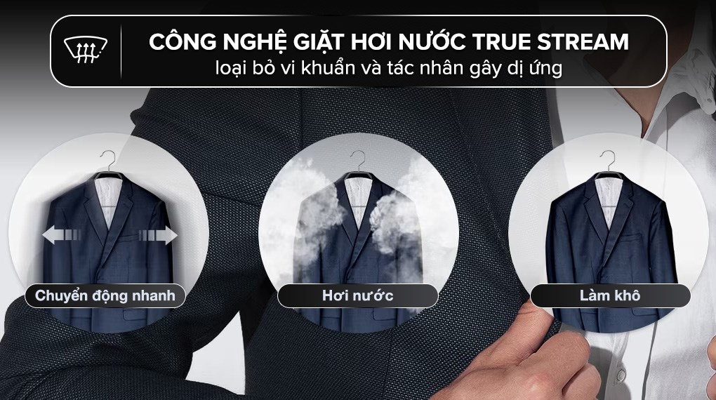 Tủ chăm sóc quần áo thông minh LG Styler Inverter 5 móc S5MB - Hàng Chính Hãng
