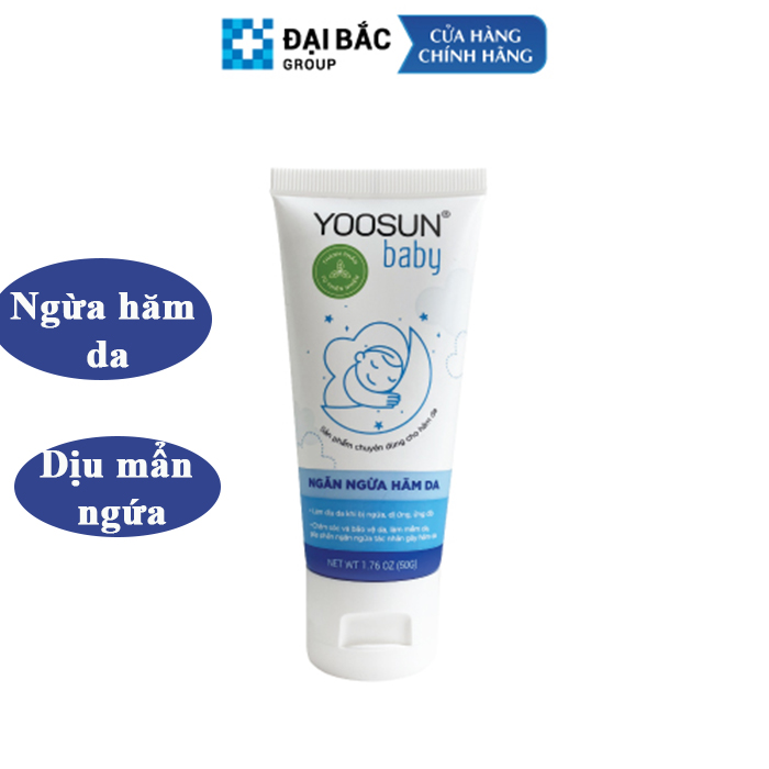 Kem ngăn ngừa hăm da, dịu mẩn ngứa YOOSUN Baby 50g