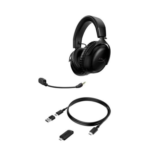 Tai Nghe Gaming Không Dây HyperX Cloud III - Hàng Chính Hãng