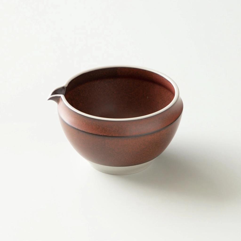 Bát chawan pha trà matcha ORIGAMI Kataguchi