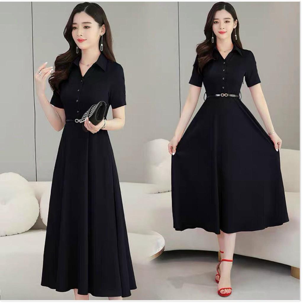 Đầm Cotton lạnh kèm nịt tôn dáng , thanh lịch cho các nàng THỜI TRANG MỚI KINGSHOP79
