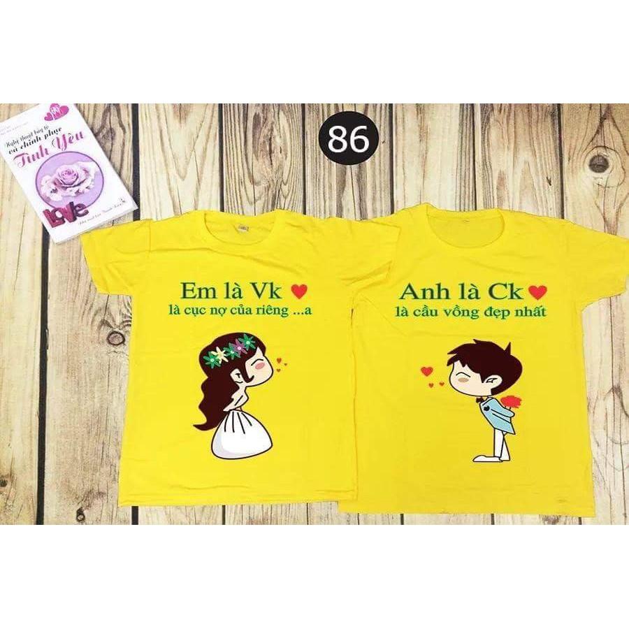 Áo đôi yêu thương:2 áo